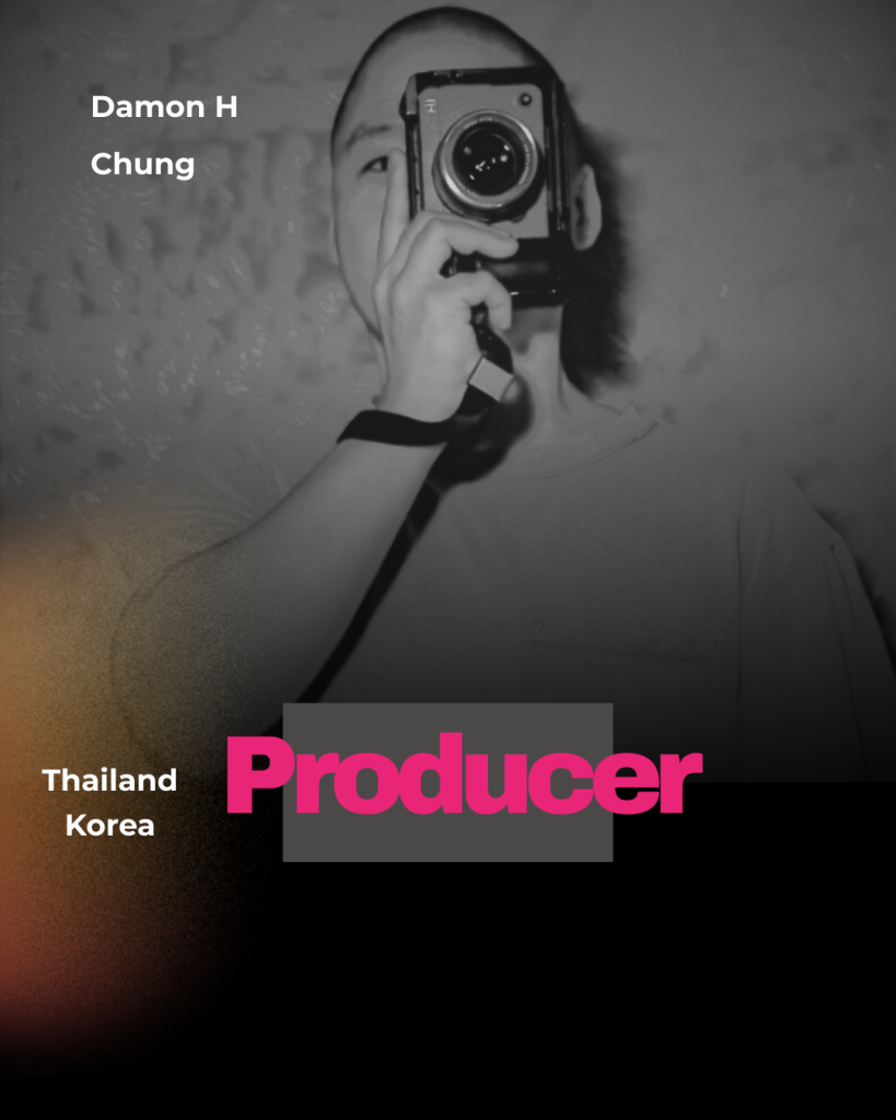 Portraits of individuals with black-and-white photography and artistic design elements.